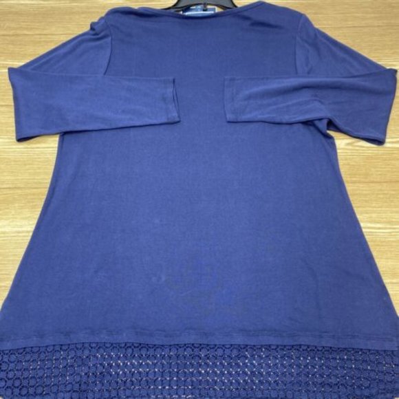 Karen Scott Womens Plus Size Blouse - Picture 5 of 14